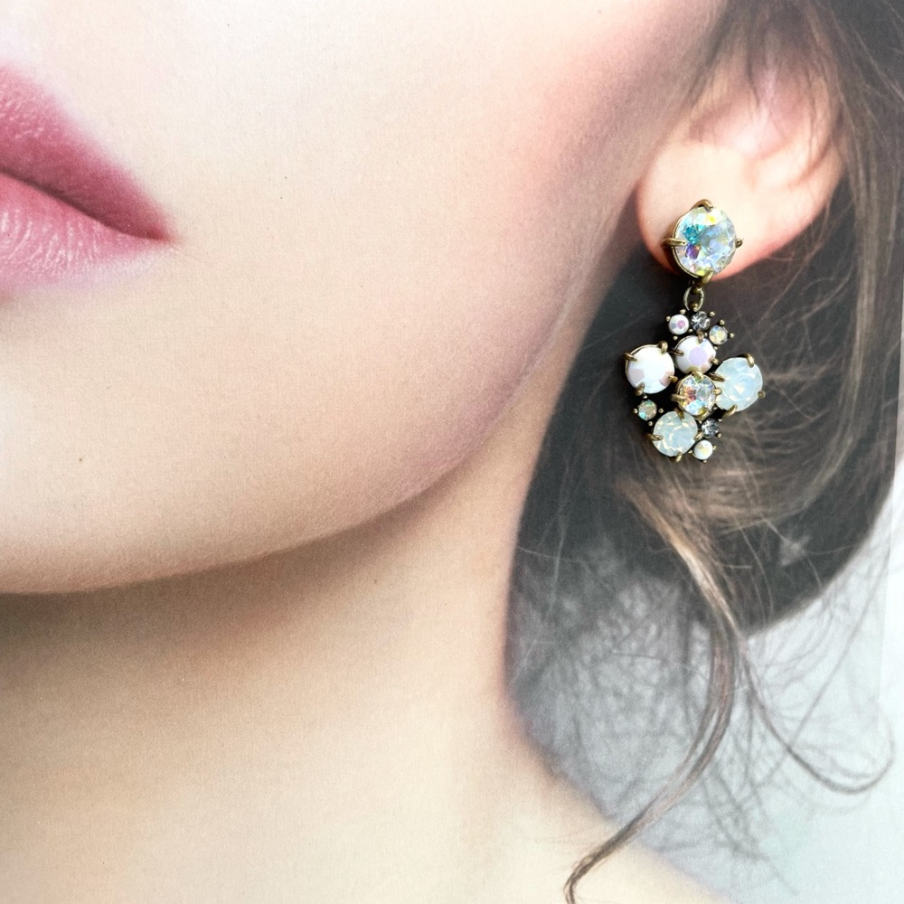 J.Crew Crystal Statement Earrings - image 6